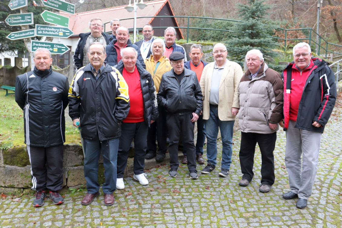 Foto: Die Teilnehmer des Treffens in der Linzmühle nahe Kahla. Foto: privat.
