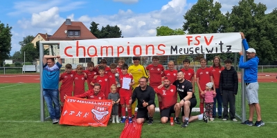 Kreismeister A- und D-Junioren geehrt.