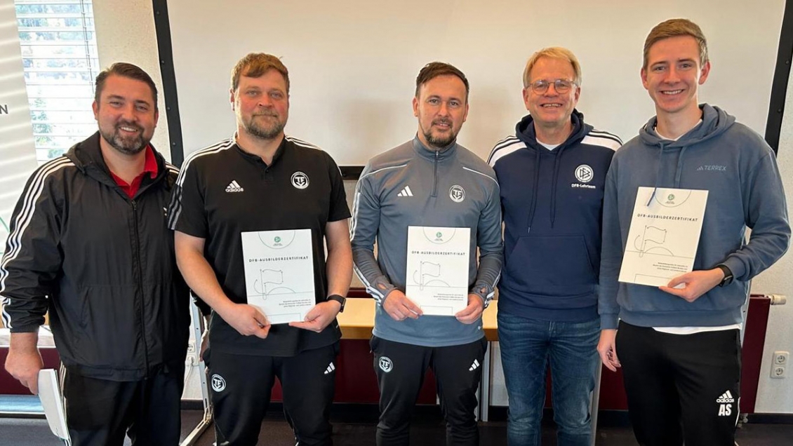 Ostth&uuml;ringer Referee nun im Besitz des DFB-Ausbilder-Zertifikates